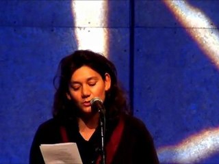 06 Ange Gabrielle - scène slam Mons - 28-10-2011