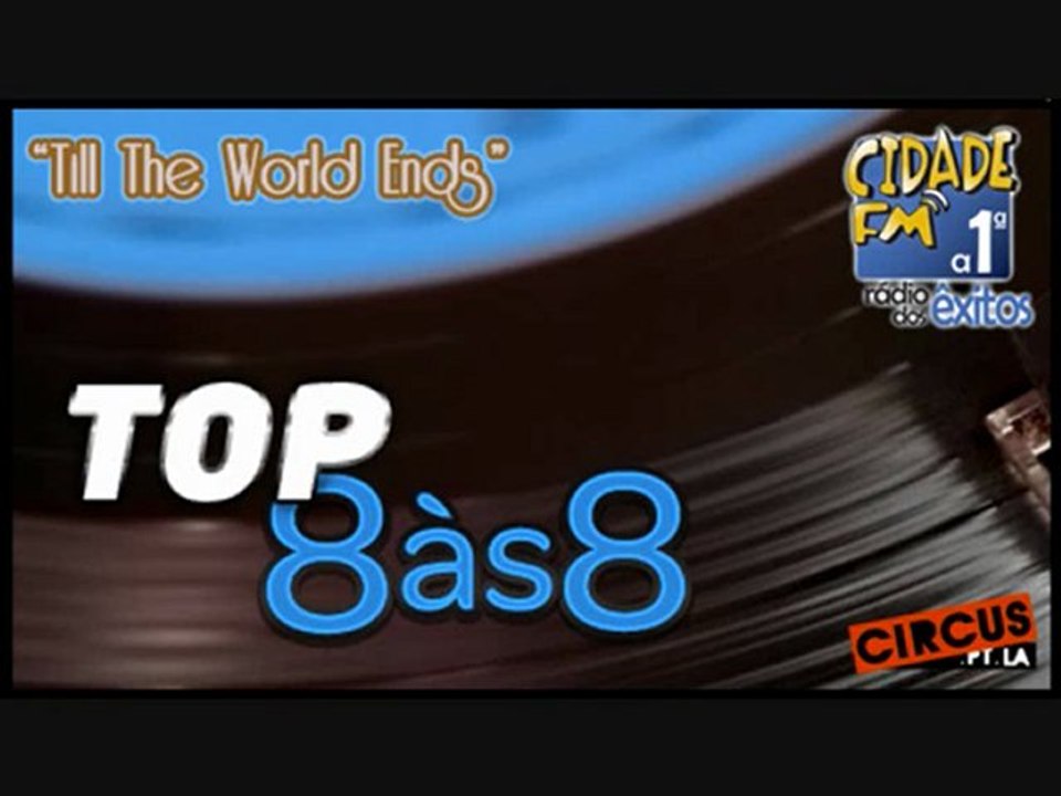 TTWE em #4 Lugar no Top 8 às 8 da Cidade Fm (Apresentado por Fã)
