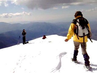 DOM.8-3-09: CON LE CIASPOLE SUL MONTE FORCELLONE(2030METRI) DA PRATI DI MEZZO NELLE MAINARDE