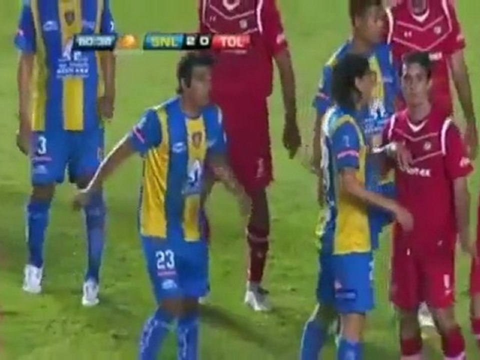 San lui vs Toluca 5 - 1 Goal Ismael Blanco