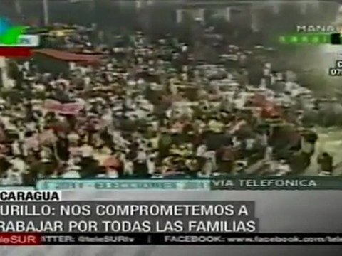 Murillo: trabajaremos por todas la familias nicaragüenses