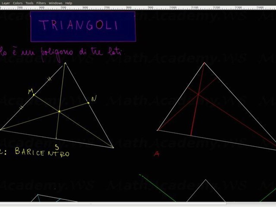 Geometria Euclidea: I Triangoli Intro ed esempi