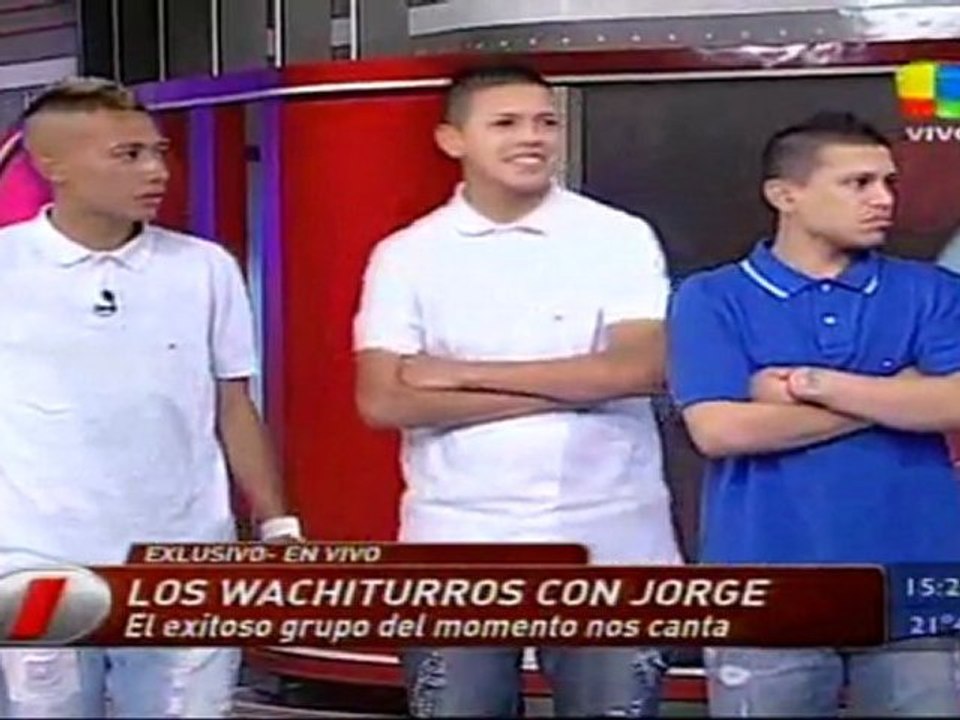 Los Wachiturros con Jorge