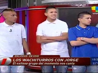 Los Wachiturros con Jorge