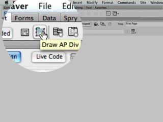 Setting up your first Dreamweaver Page