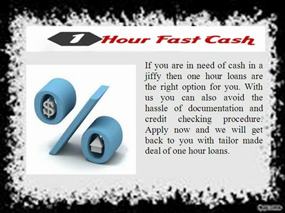 One Hour Loans