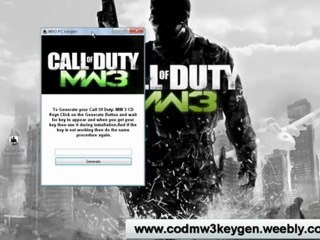 Call Of Duty: MW3 PC Game Keys