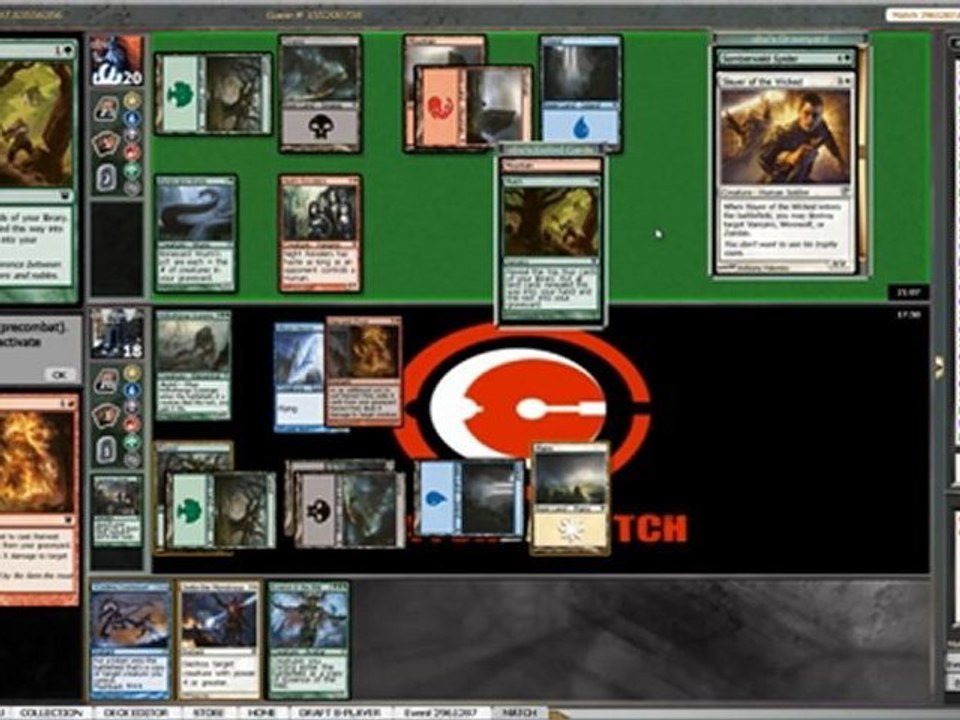 MTG - Draft ISD 003 - UG Méga Ranquette QUART