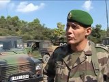 1er Régiment étranger Exercice Vaillant à Cuges-les-pins