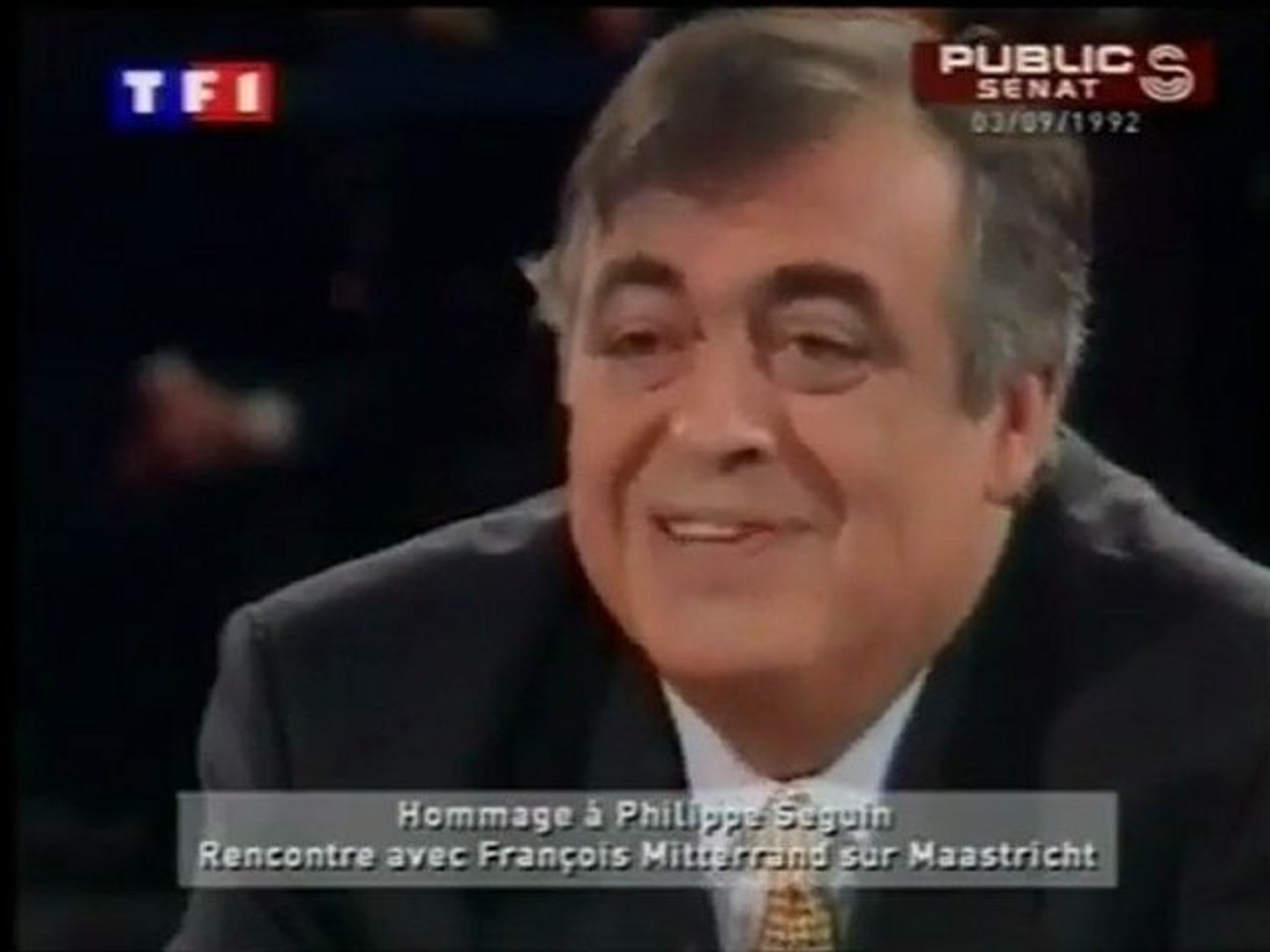 Mitterrand vs Séguin : La souveraineté nationale / 1992