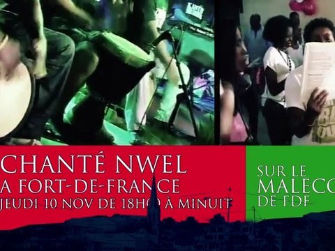 Kantk des Mornes,les Troubadours, Kantik Vauvlin, et Rasyn Nwel sur le malecon/ TROPIKPROD