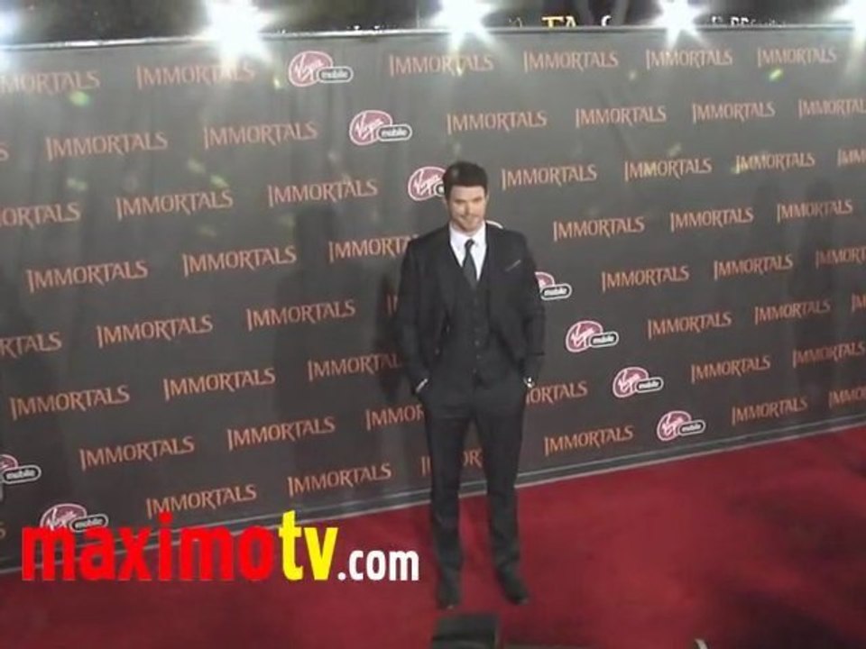 Kellan Lutz IMMORTALS World Premiere