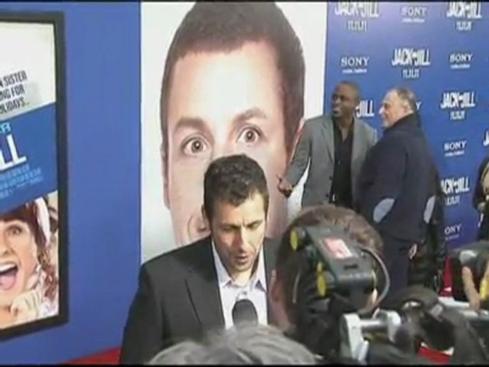 Adam Sandler premieres Jack and Jill in LA