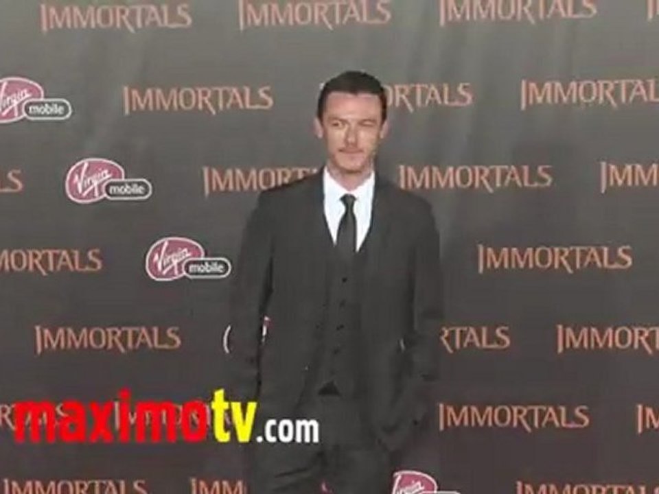 Luke Evans IMMORTALS World Premiere