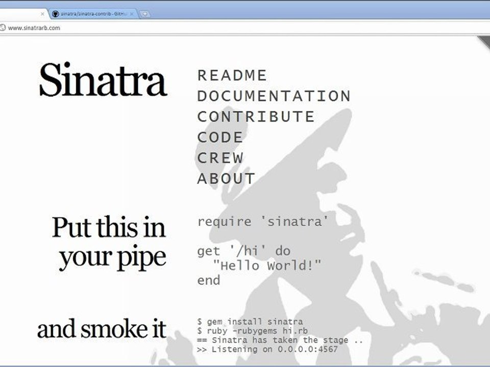 Débuter avec Sinatra