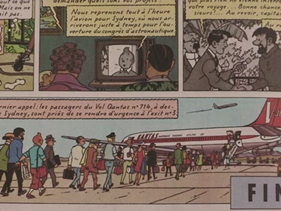 Tintin : Vol 714 pour Sidney