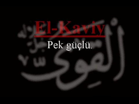 Allah'ın Güzel İsimleri Esma ul Hüsna Mehmet Emin Ay Ya Allah