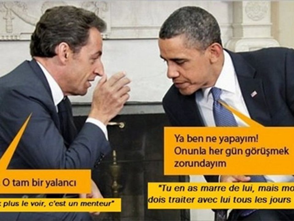 G20 DISCUSSION SARKOZY OBAMA