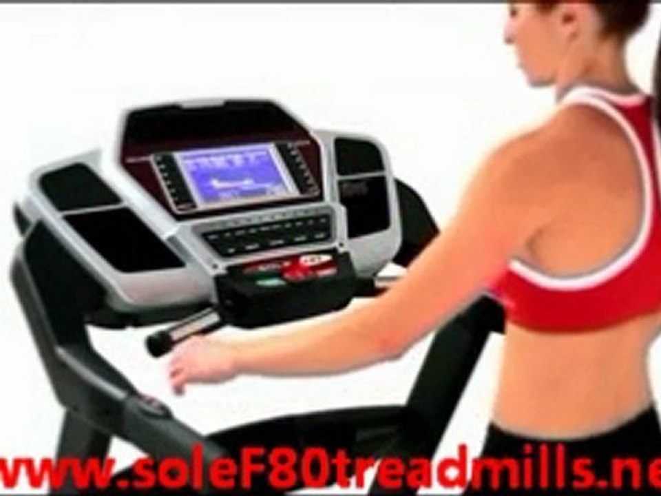 Sole F80 Treadmill Video Review