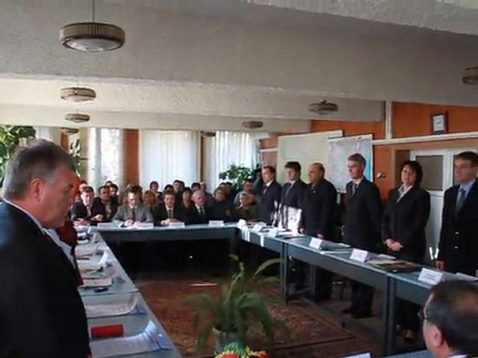 Клетва на Общинските съветници в общ. съвет-Белене мандат 2011-2015