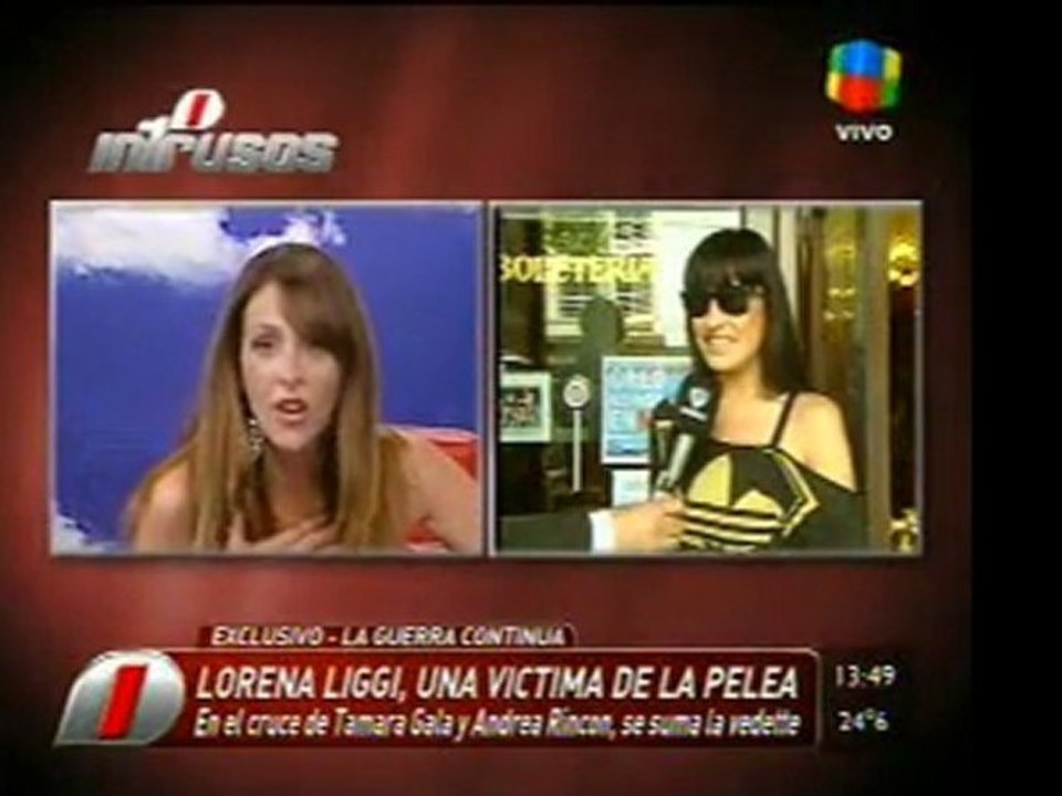 pronto.com.ar Escándalo Gala - Liggi en Intrusos