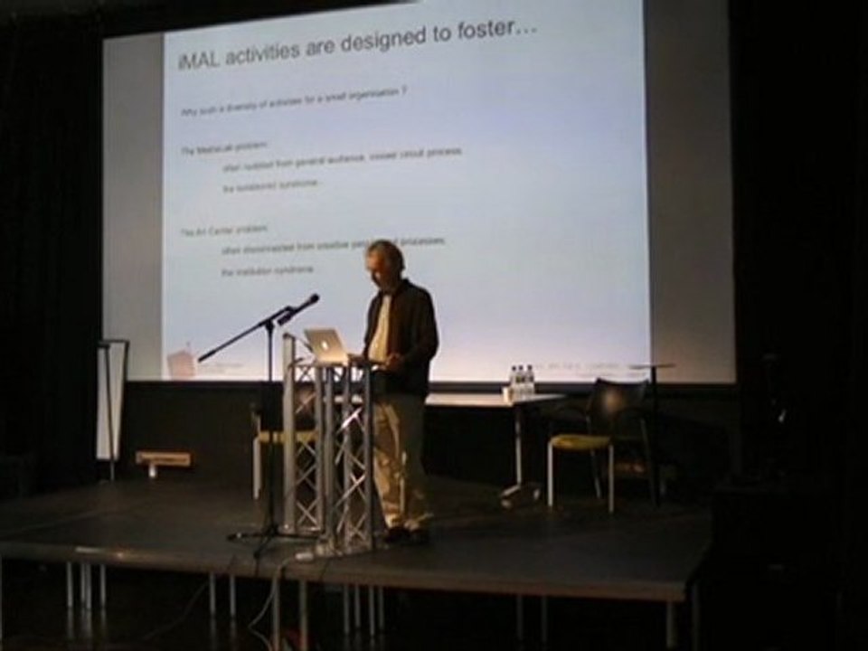 Yves Bernard (iMAL, Dorkbot Brussels) – Fostering New Creative Communities