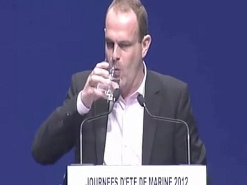 Discours de Steeve Briois lors des "Journées d'été de Marine Le Pen"
