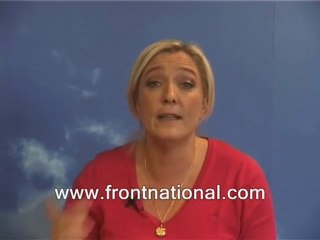 Les élites : Marine LE PEN répond au blog de Jean-Michel APHATIE