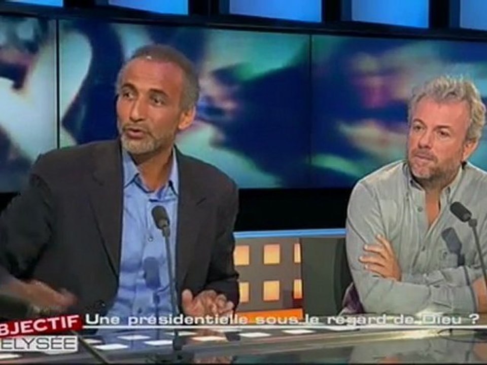 OBJECTIF ELYSEE  "La présidentielle sous le regard de Dieu!" avec Tariq Ramadan_extrait02