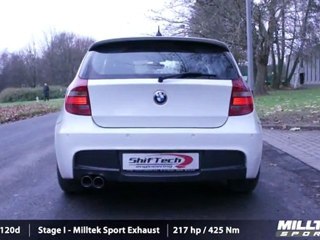 ShifTech Engineering - BMW Series 120d - 217hp | 425Nm - stage I - [ Milltek sound only ]
