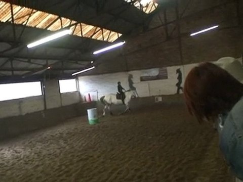 Le 6-11-2011 les jeux après la Saint-Hubert au manège El Cortijo