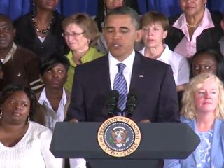 Barack Obama en campagne contre le Congrès républicain