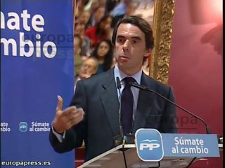Aznar: "Rubalcaba actuó como intrépido reportero"