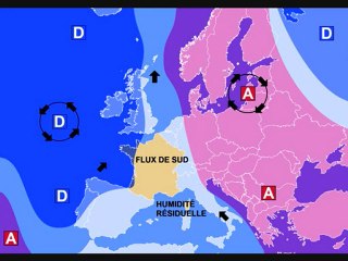 Météo 9 novembre 2011: Nouveauté, désormais une carte d'analyse
