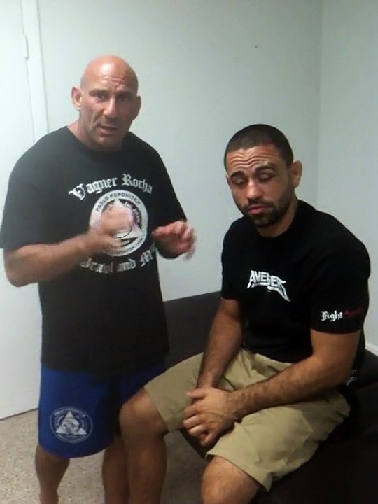 Chiropractic Treatment and Shoulder Adjustment for MMA Fighters - featuring UFC Fighter Wagner Rocha and Dr Paul Goodkin