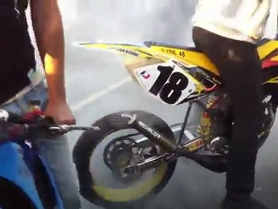 Burn fin de meeting albi