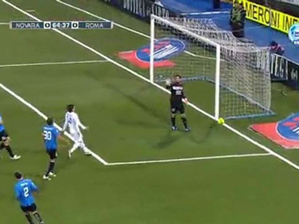Serie A: Novara - AS Roma 0-2 05/11/11