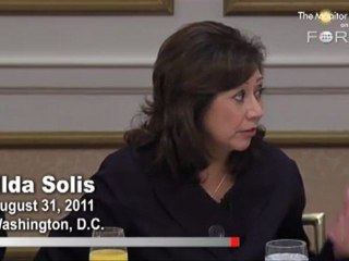 Labor Sec'y Hilda Solis Makes a Statement with Her SUV