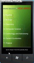 Online Education - Settings