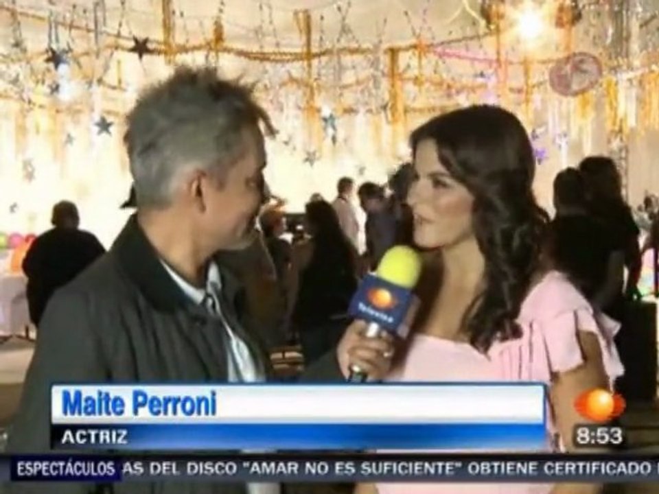 Yuri graba video junto a Maite Perroni y Mercurio (1N)