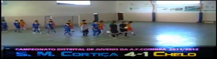 S.M.Cortiça 4-1 Chelo  (Juvenis 11-12)