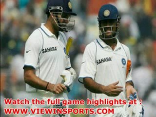 India vs West Indies 1st Test Day 3 Cricket Highlights 2011