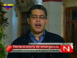 Gobierno Bolivariano crea Estado Mayor de Emergencia en Aragua y Carabobo