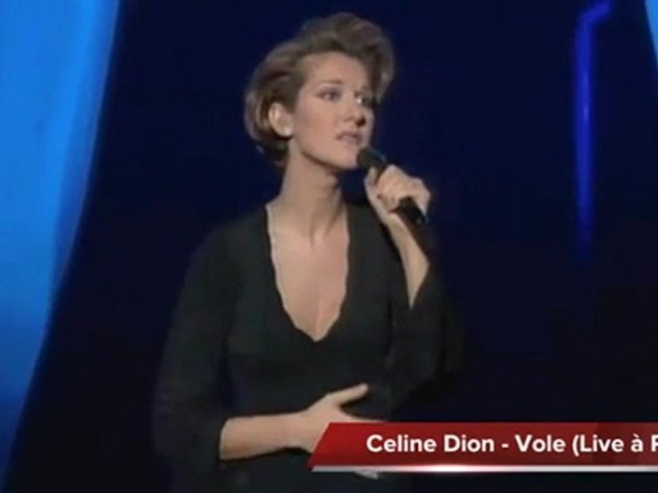 Céline Dion, Vole, en Live à Paris