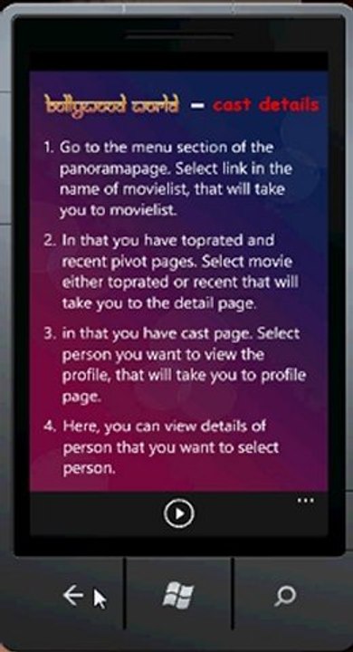 Bollywood World - Get Started
