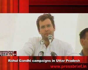 Rahul Gandhi concerns about the bad living conditions in U.P