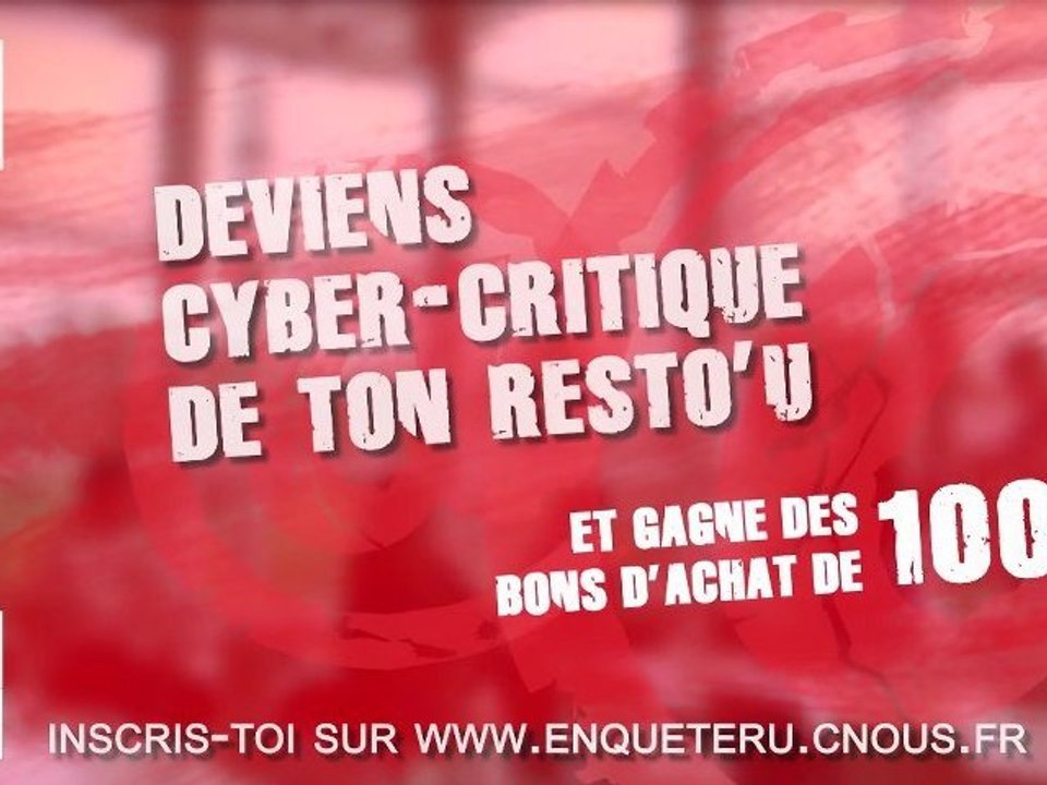 Panel de RU - CROUS