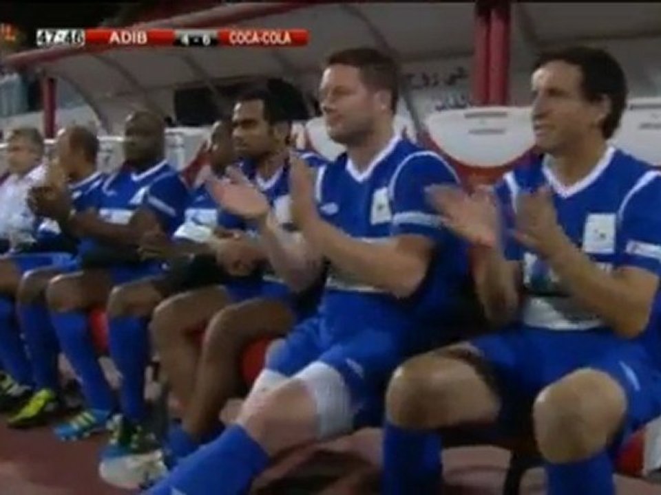 Stars kicken für Lybiens Kids