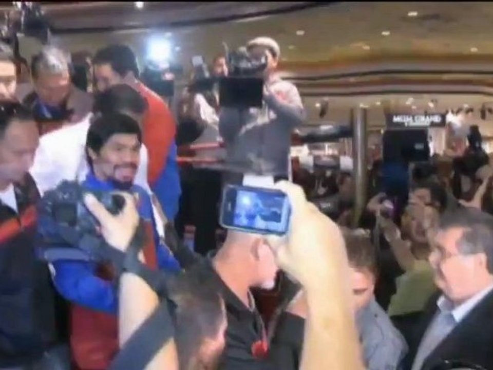 Boxen - Pacquiao ist in Las Vegas eingetroffen