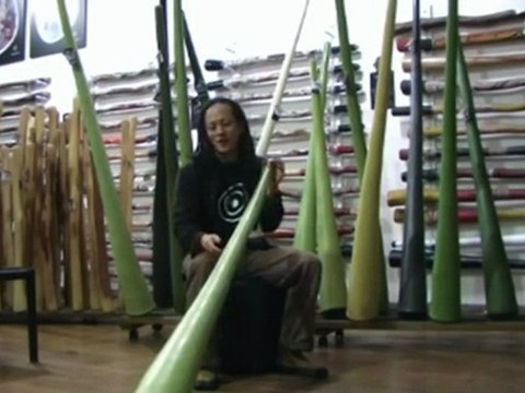 Jon Worsley Hemp Didgeridoos Demo Model 1046
